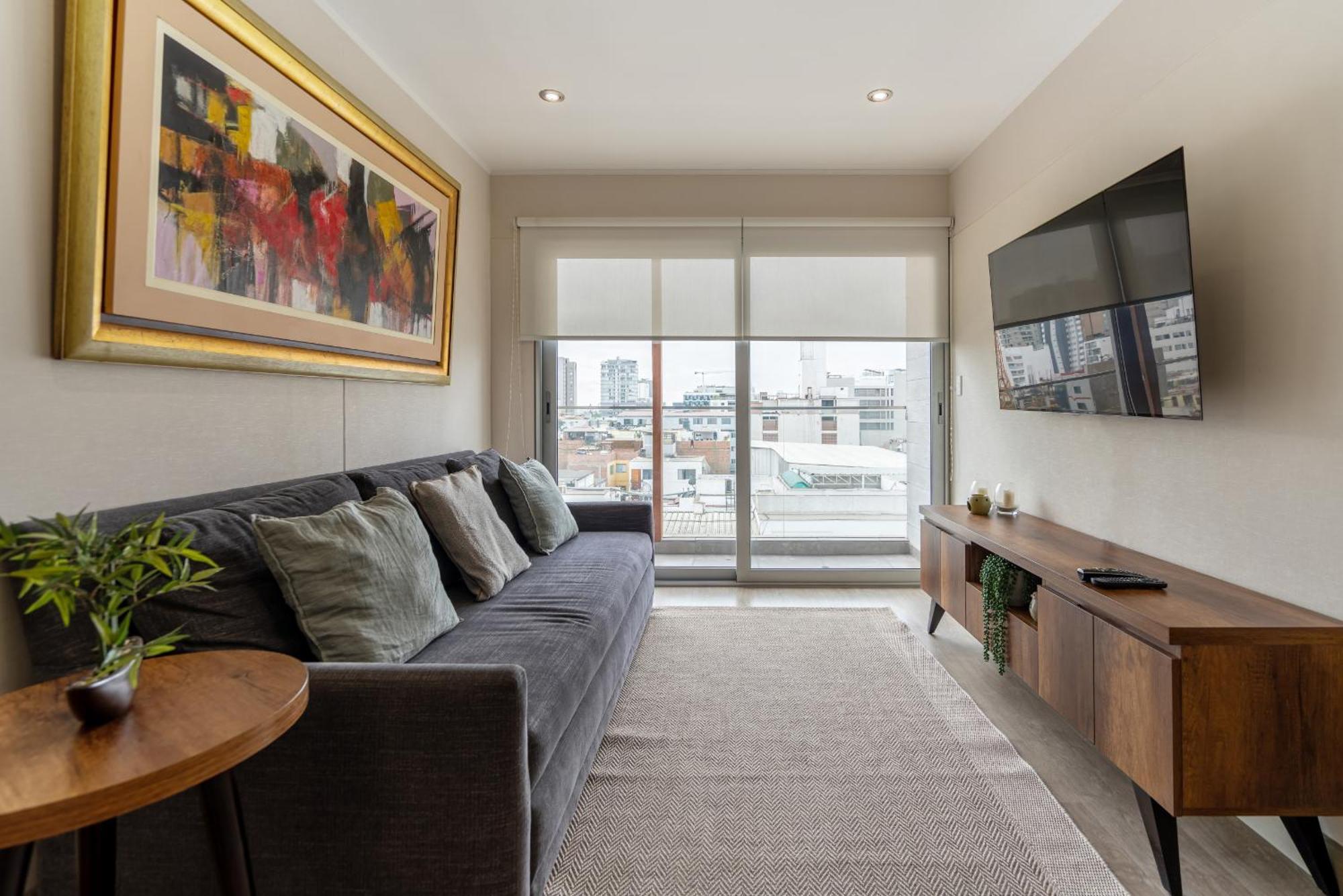 Modern 1Br Loft Close To The Seawalk Of Miraflores 利马 外观 照片