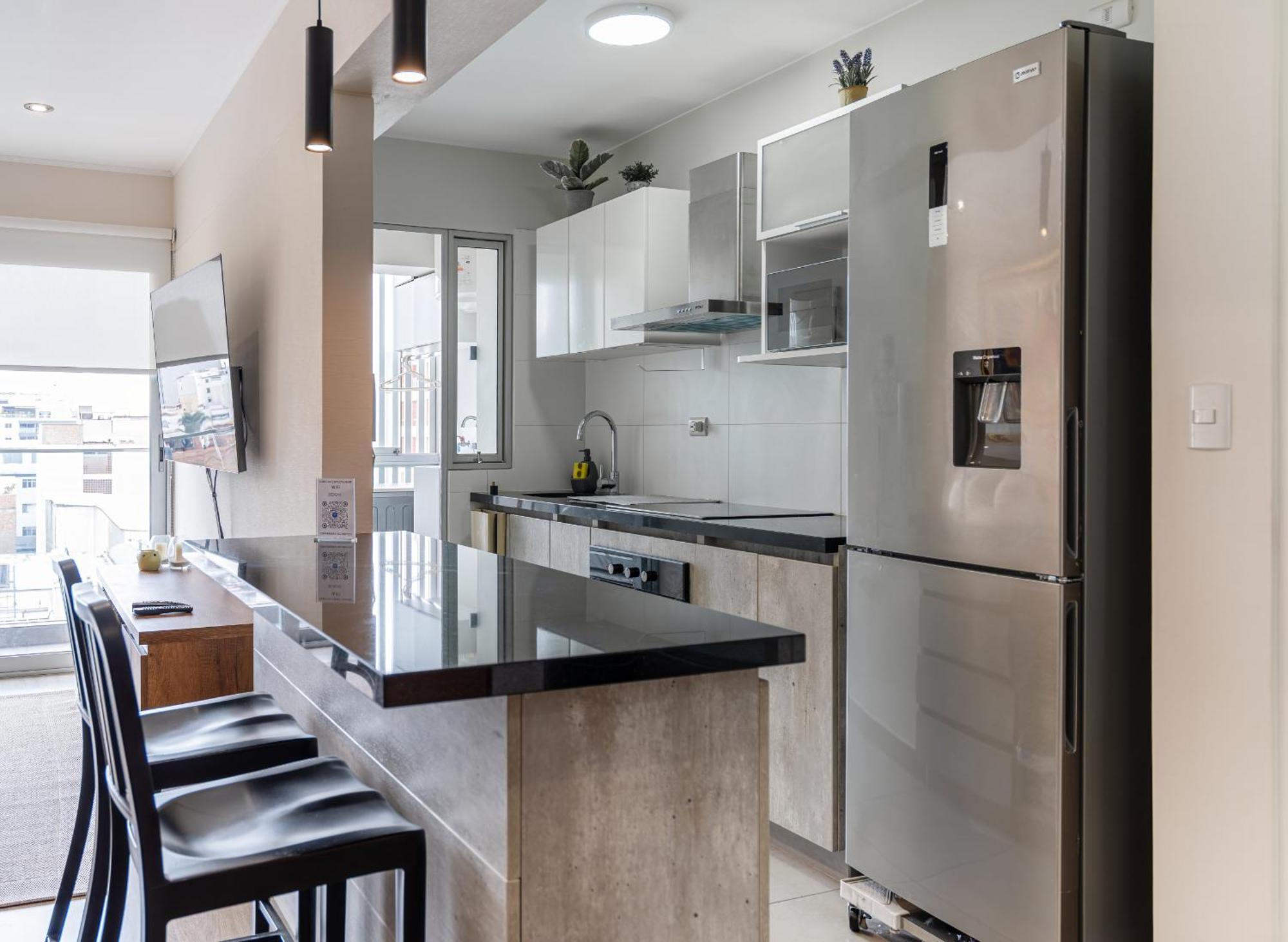 Modern 1Br Loft Close To The Seawalk Of Miraflores 利马 外观 照片