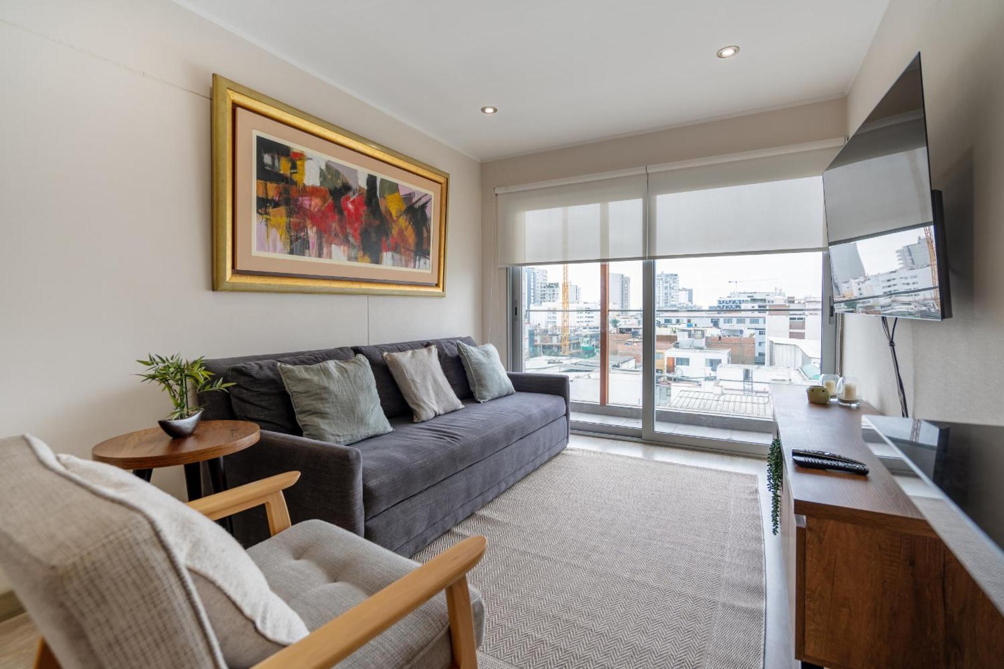 Modern 1Br Loft Close To The Seawalk Of Miraflores 利马 外观 照片
